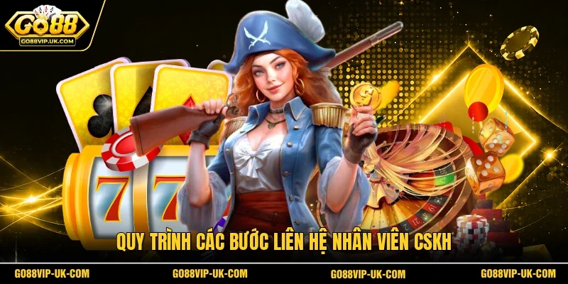 Quy trình các bước liên hệ nhân viên CSKH