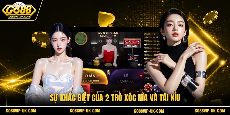 Sự khác biệt của 2 trò xóc nĩa và tài xỉu